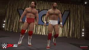 Wrestlers Larry Zbyszko And Arn Anderson Wwe 2k16 Wallpaper