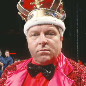 Wrestling Personalityin Royal Attire Wallpaper