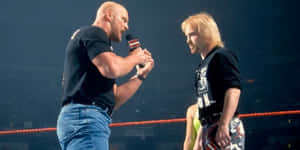 Wrestling Promo Confrontation Wallpaper