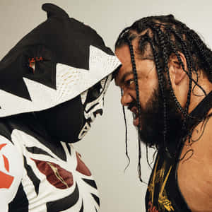 Wrestling Showdown: Jacob Fatu Vs L.a. Park Jr Wallpaper