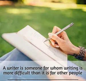 Writer Contemplation Outdoors.jpg Wallpaper