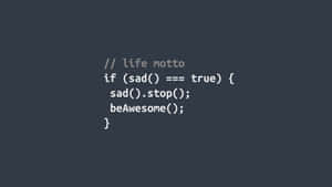 Writing Code To Create A Computer Program Wallpaper