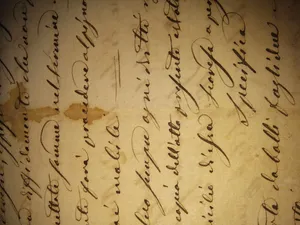 Wrong-side-up Illegible Document Wallpaper