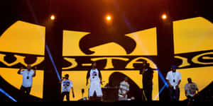 Wu Tang Clan At The 8 Diagrams Entertainment Music Show Wallpaper