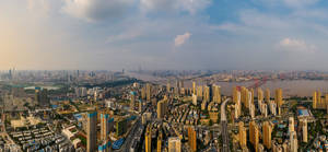 Wuhan City Sunset Wallpaper