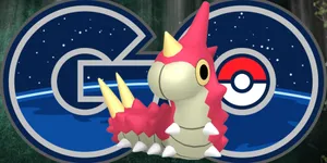 Wurmple And Pokémon Go Logo Wallpaper