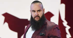 Wwe American Wrestler Braun Strowman T-mobile 2019 Wallpaper