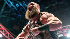 Wwe American Wrestler Braun Strowman Tokyo Wallpaper