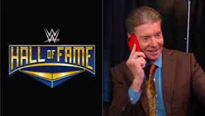 Wwe Ceo Vince Mcmahon Hall Of Fame Poster Wallpaper