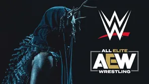 Wwe Logo Soaring High - Experience The Energy And Excitement Of World Wrestling Entertainment Wallpaper