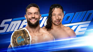 Wwe Smackdown Finn Balor Vs Shinsuke Nakamura Wallpaper