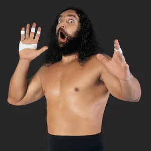 Wwe Wrestler Bruiser Brody Making Funny Face Wallpaper