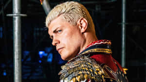 Wwe Wrestler Cody Rhodes Side View Wallpaper