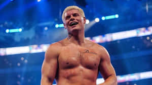 Wwe Wrestler Cody Rhodes Topless Wallpaper