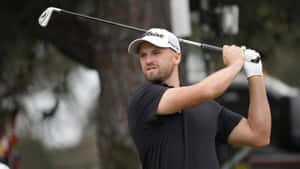 Wyndham Clark Swinging On The Green Wallpaper