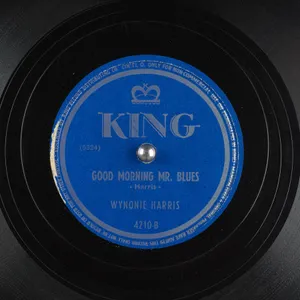 Wynonie Harris Good Morning Mr. Blues Vinyl Record Wallpaper