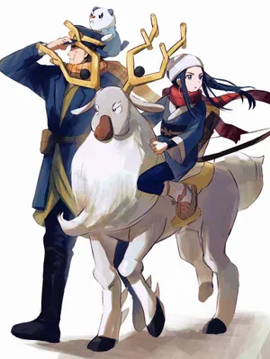 Wyrdeer With Party Wallpaper