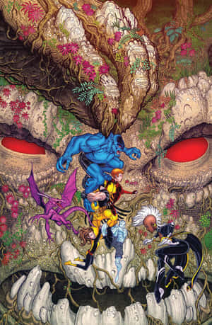 X Men Encounterin Krakoa Wallpaper
