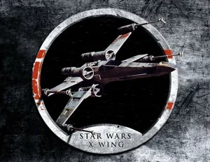 X-wing Fighter Soaring Through Outer Space Wallpaper