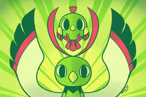 Xatu And Natu Wallpaper