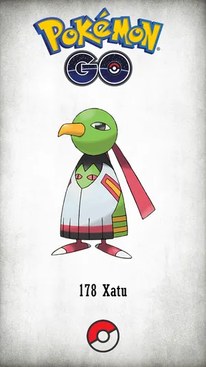 Xatu On Pokémon Go Wallpaper