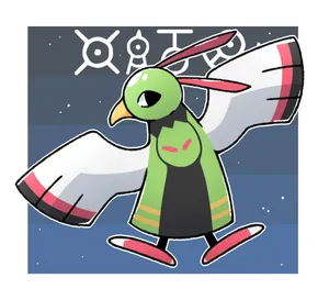Xatu Spreading Its Arms Wallpaper