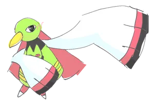 Xatu Stretching Its Arms Wallpaper