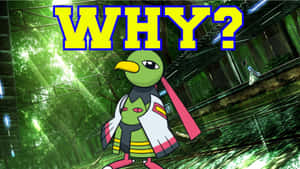 Xatu Thinking Why Wallpaper