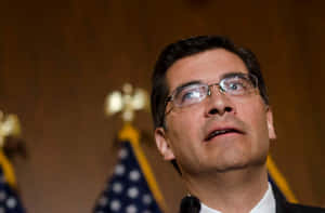 Xavier Becerra Looking Up Wallpaper