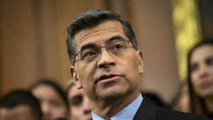 Xavier Becerra Pensive Wallpaper