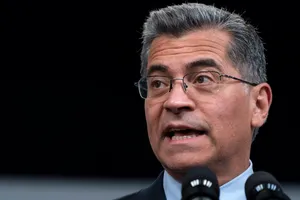 Xavier Becerra Talking Close-up Wallpaper