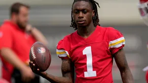 Xavier Worthy Football Focus Wallpaper