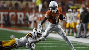 Xavier Worthy Football Highlight Wallpaper