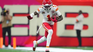 Xavier Worthy Football Highlight Wallpaper