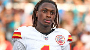 Xavier Worthy Football Player Wallpaper