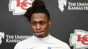 Xavier Worthy Press Conference Wallpaper