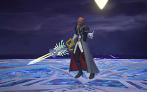 Xehanort, The Powerful Antagonist In The Kingdom Hearts Series Wallpaper