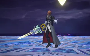Xehanort, The Powerful Antagonist In The Kingdom Hearts Series Wallpaper