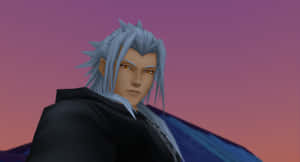 Xemnas, The Powerful Antagonist From Kingdom Hearts, Ready For Battle. Wallpaper