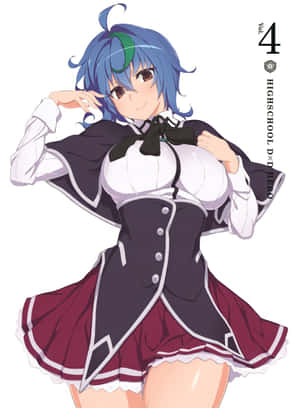 Xenovia Quarta Highschool Dx D Vol4 Cover Art Wallpaper