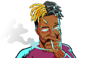 Xxxtentacion Anime Cigarette Wallpaper