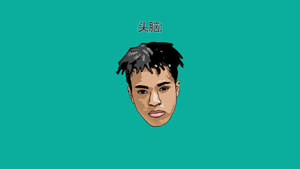 Xxxtentacion Anime Rapper Portrait Wallpaper