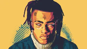 Xxxtentacion Laptop Yellow Graphics Art Wallpaper