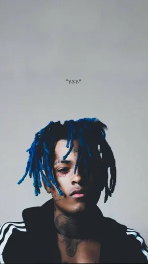 Xxxtentacion Pfp Blue Hair Wallpaper