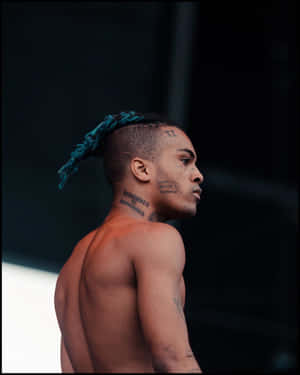 Xxxtentacion Pfp Green Hair Wallpaper