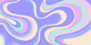 Y2 K Aesthetic Wavy Pattern.jpg Wallpaper