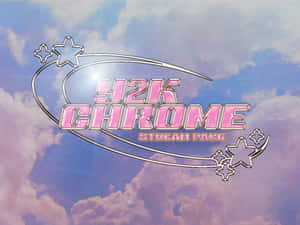 Y2 K Chrome Stream Pack Graphic Wallpaper