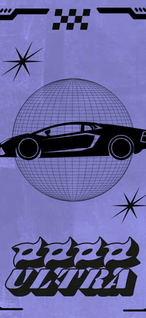 Y2 K I Phone Retro Car Wallpaper Wallpaper