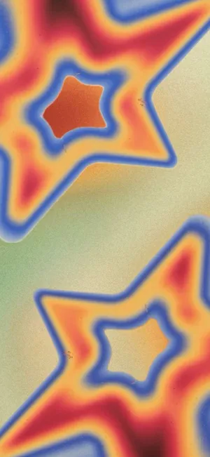 Y2 K I Phone Star Pattern Wallpaper
