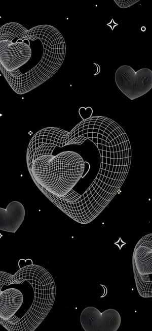 Y2 K Iphone Heart Wallpaper Wallpaper